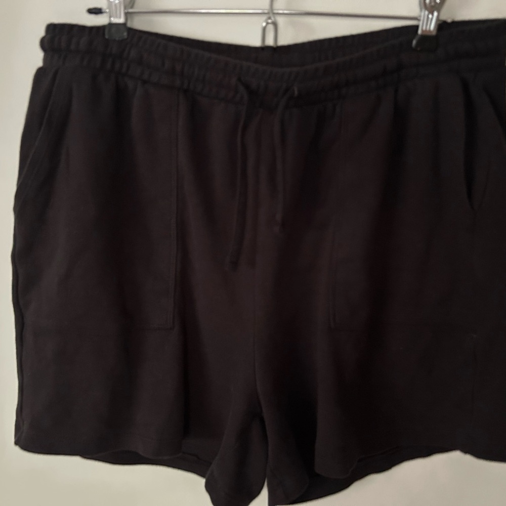 Women's Black Casual Shorts